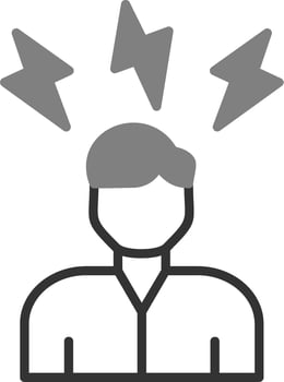 Stress Vector Icon