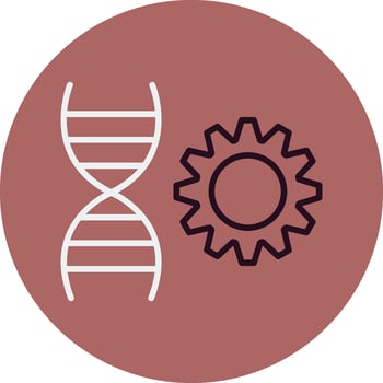 Genetic Vector Icon
