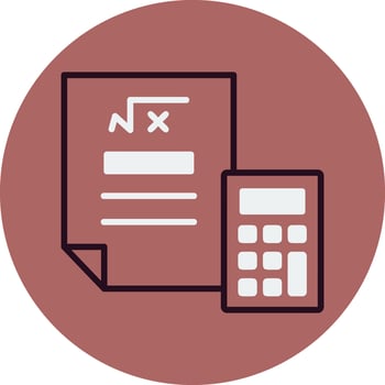 Mathematics Vector Icon