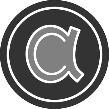 Alpha Vector Icon