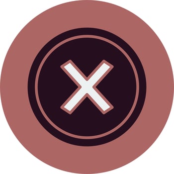 Multiplication Vector Icon