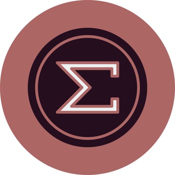 Sum Vector Icon