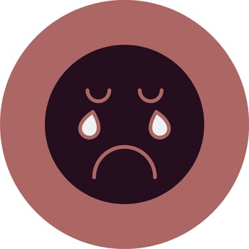 Crying Vector Icon