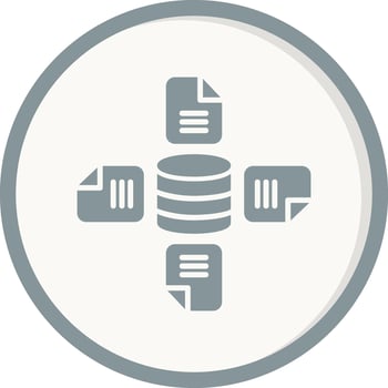 Aggregation Vector Icon