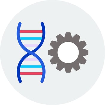 Genetic Vector Icon