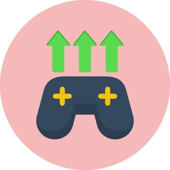 Level Up Vector Icon