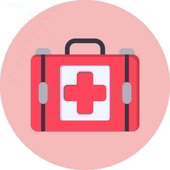 First Aid Kit Vector Icon