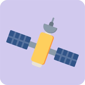Satellite Vector Icon