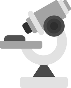 Microscope Vector Icon