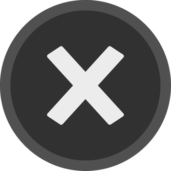 Multiplication Vector Icon