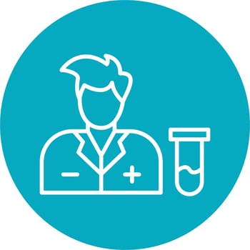 Scientist Vector Icon