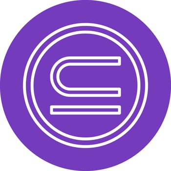 Subset Vector Icon