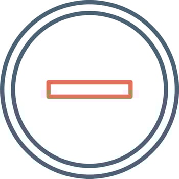Minus Vector Icon
