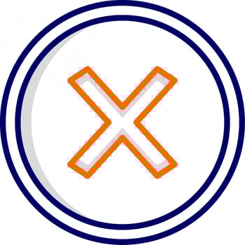 Multiplication Vector Icon
