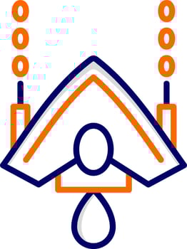 Airship Vector Icon