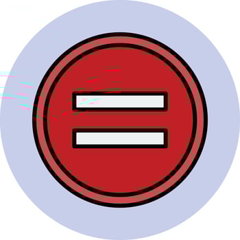 Equal Vector Icon