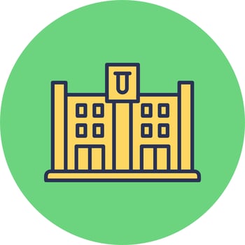 Research Center Vector Icon