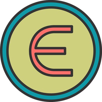Epsilon Vector Icon