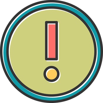 Factorial Vector Icon