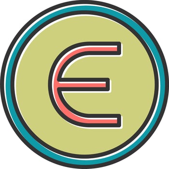 Epsilon Vector Icon