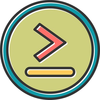 Is Greater Than Or Equal To Vector Icon
