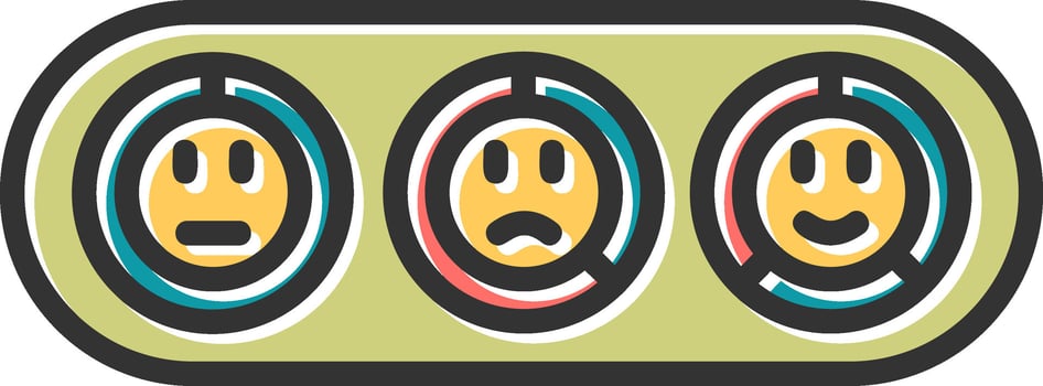 Sentiment Analysis Vector Icon