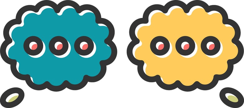 Thoughts Vector Icon
