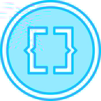 Brackets Vector Icon