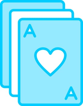 Poker Cards Vector Icon