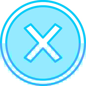 Multiplication Vector Icon