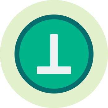 Perpendicular Vector Icon