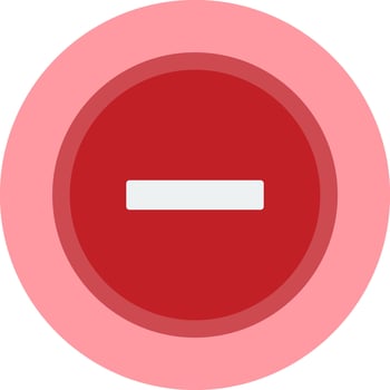 Minus Vector Icon