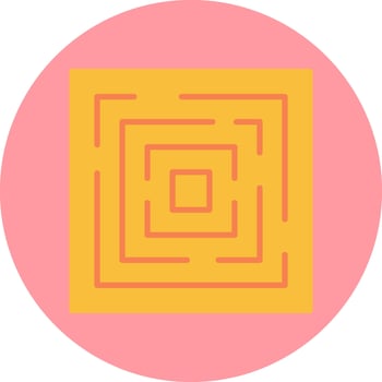 Maze Vector Icon