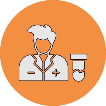 Scientist Vector Icon