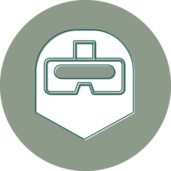 Helmet Vector Icon