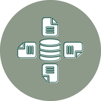 Aggregation Vector Icon