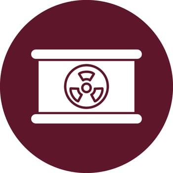 Nuclear Vector Icon