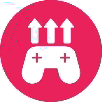 Level Up Vector Icon
