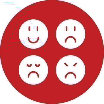 Emotional Vector Icon