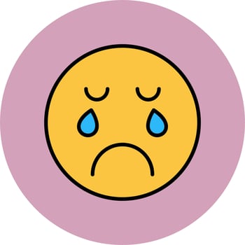 Crying Vector Icon