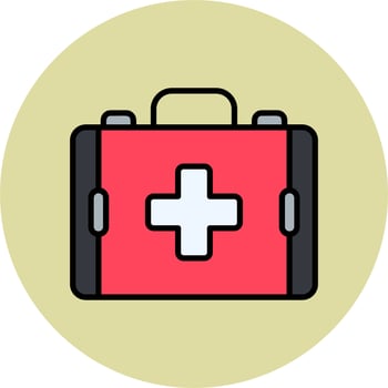 First Aid Kit Vector Icon