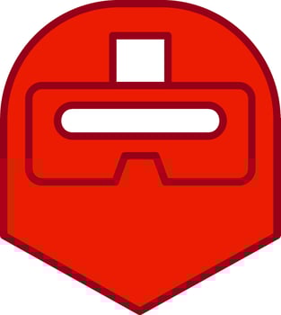 Helmet Vector Icon