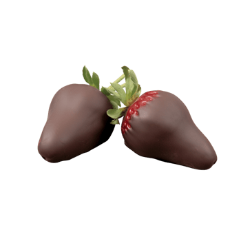 Strawberries with chocolate png
