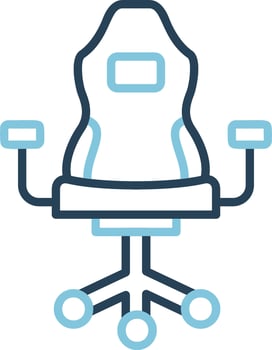Gaming Chair Vector Icon