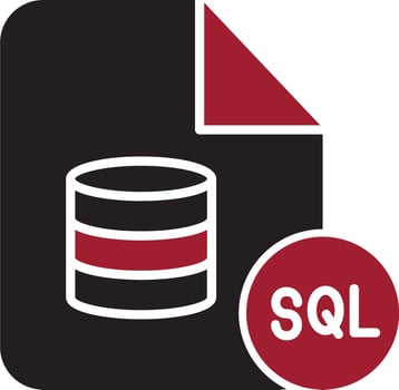 Structured Query Language Vector Icon