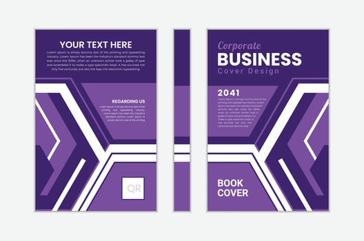 creative Book Cover template vector