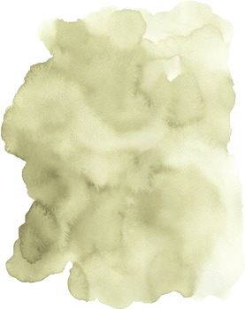 Green watercolor texture hand-painted png