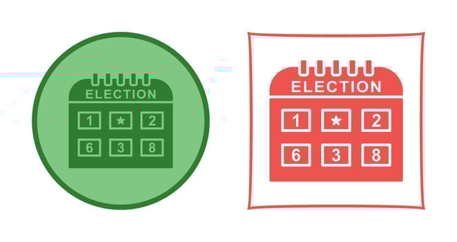Election Day Vector Icon