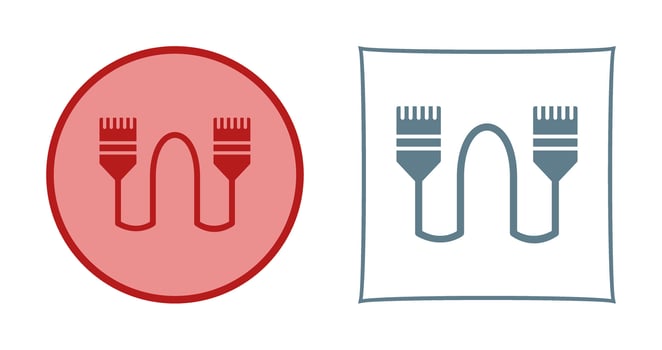 Internet Cable Vector Icon
