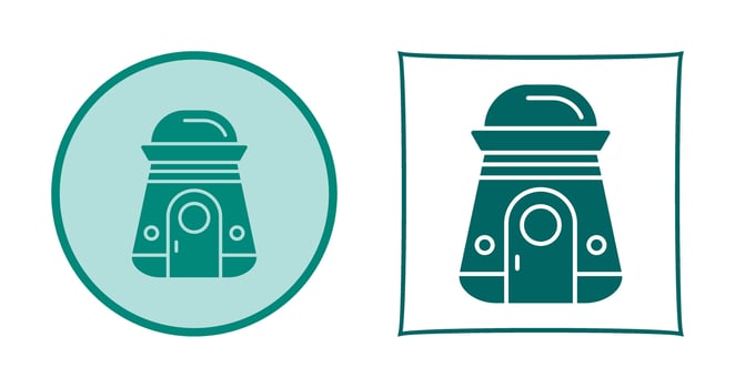 Space Capsule Vector Icon